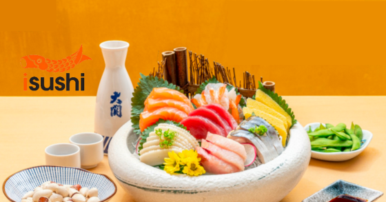 Voucher iSushi trị giá 100.000 VNĐ