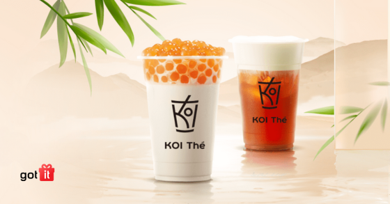 Voucher Koi Thé trị giá 50.000đ